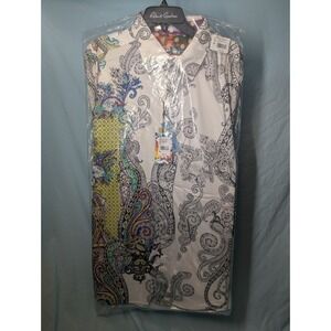 Robert Graham "Marky Mark" Men's 4XL Shirt New With Hanger/Tags $398 Retail